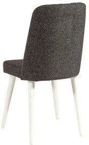 Трапезен стол от антрацитно кадифе Stormi Sandalye - Kalune Design