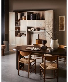 Модулна библиотека от декор от дъб в естествен цвят 120x243 cm Modulair – vtwonen