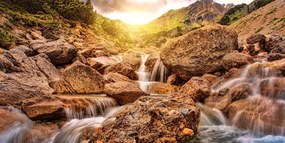 Картина на платно – Високопланински водопади