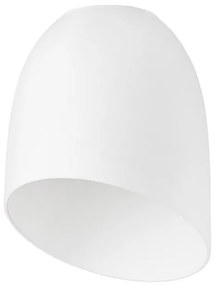 Резервно стъкло за полилей и стенен аплик DONNA E27 бяло