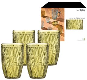 Стъклени чаши в комплект от 4 бр. 450 ml Areca – Ladelle
