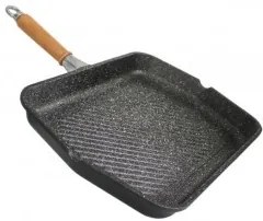 Antik Ars - Алуминиев грил тиган с незалепващо покритие 40х30х4.5см 30.40PS