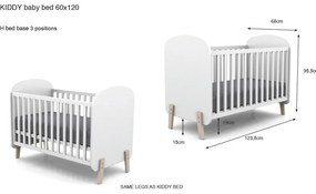 Детско легло , 60 x 120 cm Kiddy - Vipack