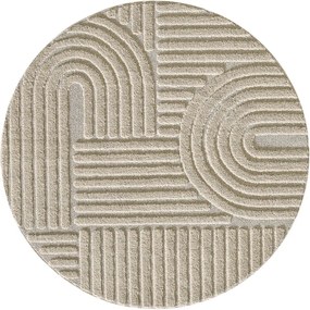 Бежов кръгъл килим ø 160 cm Art – Ayyildiz Carpets
