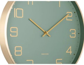 Стенен часовник ø 40 cm Elegance Glow – Karlsson