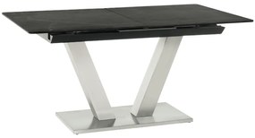Разтегателна трапезна маса DUKLA - черна