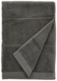 Тъмносива памучна кърпа от тери 50x100 cm Line – Södahl