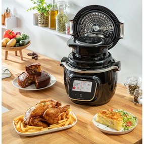 Черен фритюрник с горещ въздух Cook4Me EY150830 – Tefal