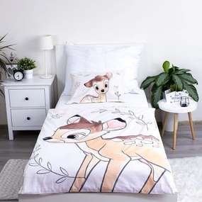 Памучно спално бельо за детско креватче 100x135 cm Bambi "Beige" – Jerry Fabrics