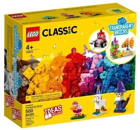 Конструктор LEGO Classic - Творчески прозрачни тухлички - 11013