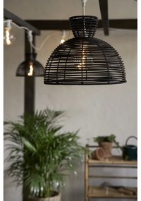 Черен външен абажур за таванно осветление, ø 37,5 cm Runde - Star Trading