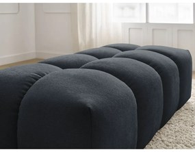 Тъмносиня табуретка от прежда с примки от букле Everest – Bobochic Paris