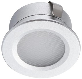 Kanlux 23522 - LED Екстериорна лампа за вграждане IMBER LED/1W/12V 3000K IP65 сребрист
