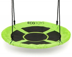 Градинска люлка "Щъркелово гнездо" 110 cm ECOTOYS зелена
