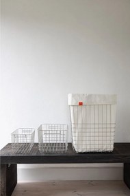 Метален кош за пране в сребрист цвят 64 l Store-It – Mette Ditmer Denmark