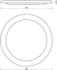 Чинии в комплект 2 бр. от неръждаема стомана в сребрист цвят ø 28 cm Roto – noo.ma