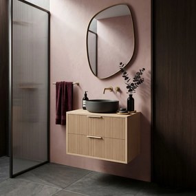 Шкаф за мивка Rea Mono 60cm Beige