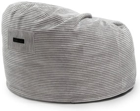 Детски пуф от рипсено кадифе в цвят горчица Om 85 – SLOWDOWN