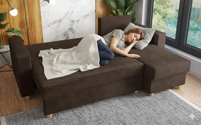 Разтегателен ъглов диван Фабиола