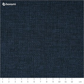 Тъмносин разтегателен диван Cuber с подлакътници Mixed Dance Blue, 100 x 174 cm Cubed - Innovation