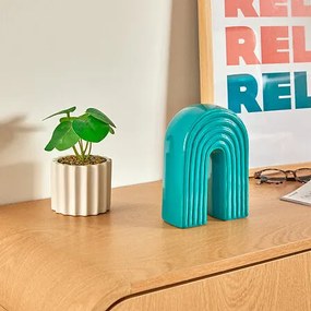 Декорация арка atmosphera Flow, Керамика, Зелен, 18 cm