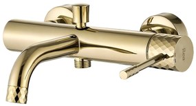Смесител за вана Rea Lungo Diamond Gold