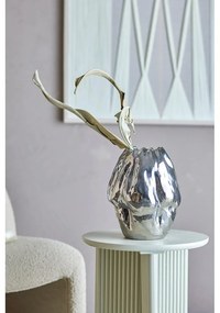 Глинена ваза в сребрист цвят (височина 29 cm) Bobby – Bloomingville