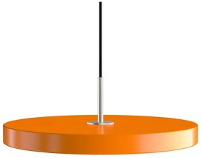 Оранжево LED висящо осветително тяло с метален абажур ø 43 cm Asteria Medium – UMAGE