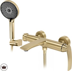 Смесител за вана PREMIUM REA Como Brush Gold