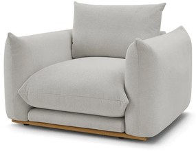 Светлосиво кресло Ernest – Bobochic Paris