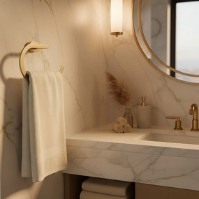 Закачалка за баня Ring 110 Til Brush Gold