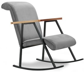 Сив фотьойл Yoka - Artie