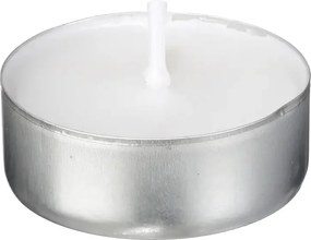 Комплект чаени свещи без аромат atmosphera Many, 50 Броя, Бели