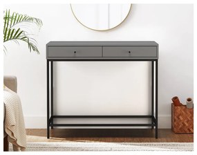 Сива конзолна маса 35x90 cm Celine – Støraa