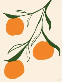 Постер 30x40 cm Orange – Anna Mörner – The Poster Club