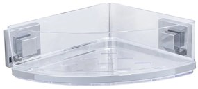 Самоносеща ъглова етажерка Vacuum-Loc, 19,5 x 28 cm - Wenko
