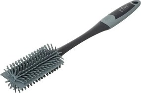 Четка за бутилки 5five, Сива, Каучук