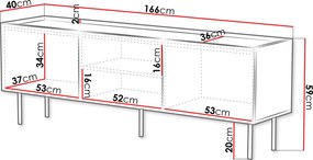 ТV шкаф Lucca-Leuko