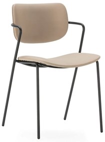 Бежови трапезни столове в комплект от 2 бр. Maika – Marckeric