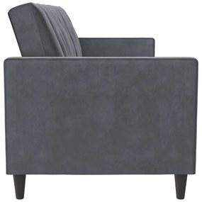 Сив кадифен диван 207 cm Celine – Støraa