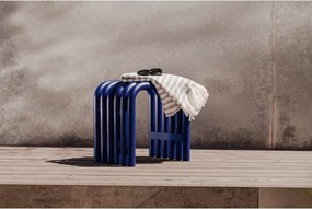 Син градински стол метален Nokk – noo.ma