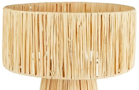 Настолна лампа atmosphera Orane, 34 cm, Рафия