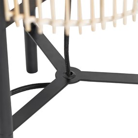 Скандинавска настолна лампа бамбук - Natasja