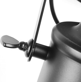 Прожекторен аплик Black E27 APP486-1C