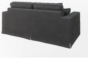 Антрацитен диван 196 cm Nora – Ropez