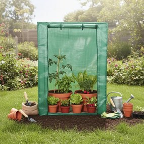 Мини градински политунел 100 x 50 x 150 см - политунел за разсад