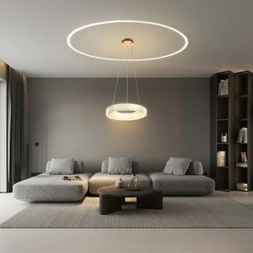 Лампа LED MS001-CP ROSE GOLD 40cm