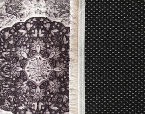 Сив килим с шарка в ориенталски стил Ширина: 160 см | Дължина: 230 см