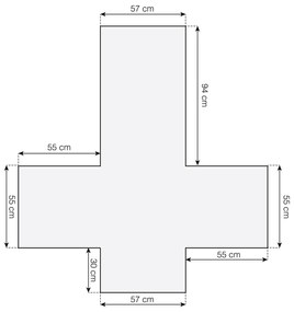 Жълто защитно покривало за кресло 165 cm Lounge – douceur d'intérieur