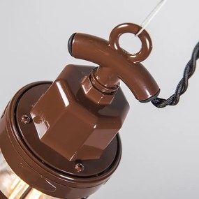 Висяща лампа Port кафява